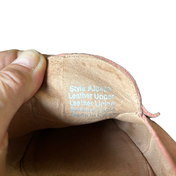 Madewell Elinor Loafer Mule Dusty Clay Pink Suede Leather Slide Size 7.5 - Picture 7 of 10